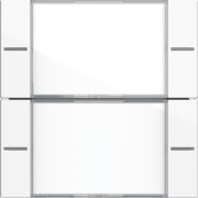 Wippenset 2-fach BSF Tastsensor Reinweiß 577203 