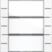 Wippenset 3-fach BSF Tastsensor Reinweiß 577303 
