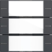 Wippenset 3-fach BSF Tastsensor Anthrazit 577328 