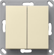 RF Wandsender 2f KNX Cremeweiß 517801 