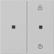 Funk-Bedienaufsatz eNet Memory grau 5493015 