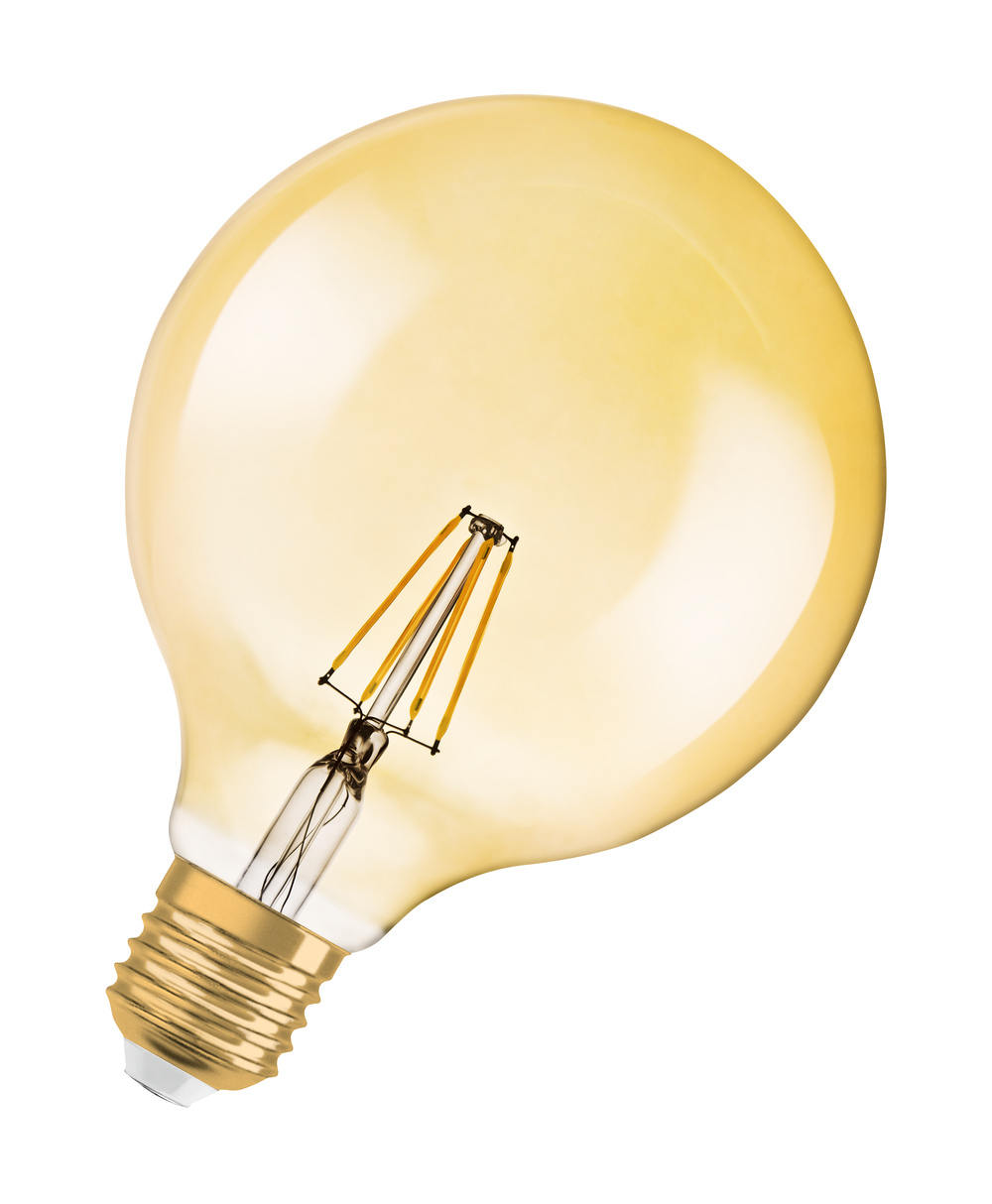 OSRAM LAMPE LED-Vintage-Lampe E27, 824 1906GLOBE7/824FILGD 
