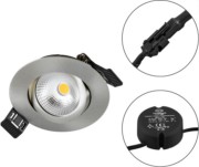 LED Einbauleuchte 230V 830, dim., eds-opt. S061302 