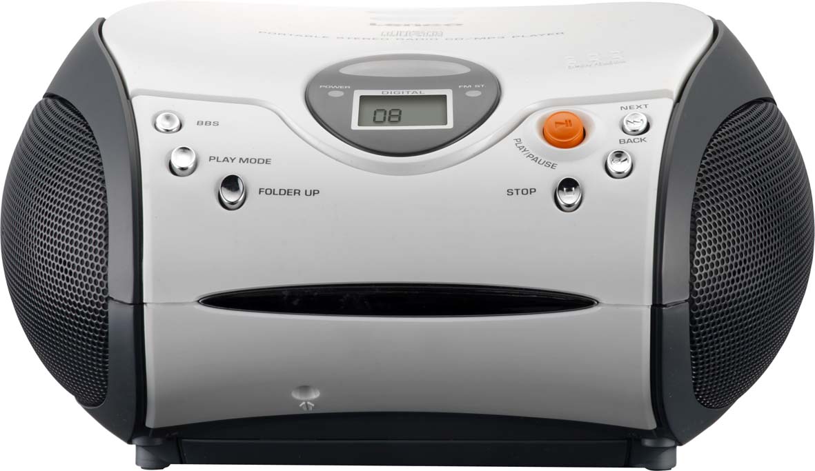 LENCO UKW-Radio m.CD stereo,weiß SCD-24 white 