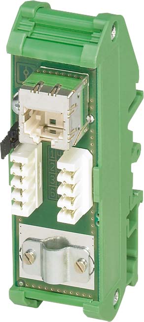 Patchpanel Cat.5e Hutschienenmontage FL-PP-RJ45-LSA 