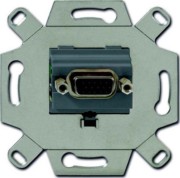 VGA-Anschlussdose grau 0261/23 