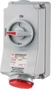 Wanddose DUO 16A,5p,6h,400V,IP44 5103A 