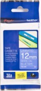 Schriftbandkassette BF.blau/DF.weiß TZe-535 
