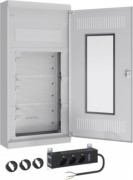 Multimedia-Kleinverteiler AMIGO 4-reihig, AP A48ATM 
