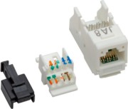 RJ45-Adapter o. Patchkabel Cat.6A Modul 90Grad BP115 