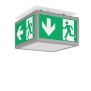 RZB LED-Deckenleuchte 6500K, alu 672354.004 