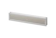 Türlüftungsgitter L=ca.450mm MLK 45 weiß 