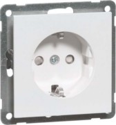 SCHUKO-Steckdose sw 16A 250V 2-pol. D 20.6511.192 
