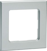 Rahmen 1-fach alu lack waage/senkrecht D 20.571.70 T 