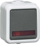 Wechselschalter gr Dauerbeleuchtung D 626 WAB GL 
