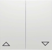 Wippe, reinweiß Symbol AUF und AB D 11.544.02 