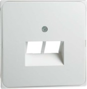 Abdeckung alu für UAE-Dose 2Term. D 95.610.70 UAE/2-N 