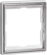 Rahmen 1-fach alu/chr waage/senkrecht D 95.571.70.60 