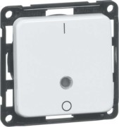 Kontroll-Ausschalter alu 10A 250V 2-pol. D 712.70 GLK 