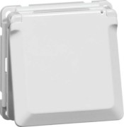 Steckdose m.Erdungsstift EB,erh.Ber.,Kd.,rws D 6771.02 K SI 