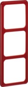 Rahmen 3-fach rt waage/senkrecht D 80.673 ROT 