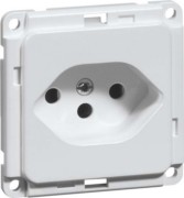Steckdose Schweiz SEV EB,erh.Berührs., sw D 6771.19 CH SI 