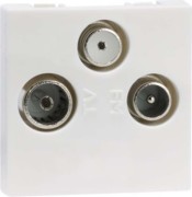 Antennen-Steckdose rws 3-Loch Stichdose D 2723.02 E 