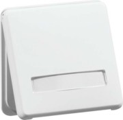Steckdose SCHUKO Beschrift., reinweiß D 80.6511.02 K NA 