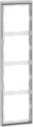 Rahmen 4-fach rws/chr waage/senkrecht D 95.574.02.60 