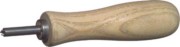 Dreilochsch.Dreher aluguss mit Holzgriff D 93 DR 