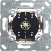 3-Stufen-Drehschalter 10A Up mit 0-Stellg. D 601-10/3 O.A. 