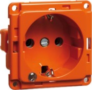 Steckdose SCHUKO EB, LED, orange D 6511.33 ME LED/4 