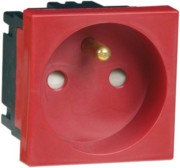 Export-EB-Steckd.1-fach rt 10/16A 250V 2-pol. B 6271.36 EMS SI 