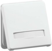 Steckdose m.Erdungsstift erh.Ber.,Kd., weiß B 80.6671 K SI NA W 