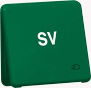 Steckdose D 80.6611 K GRÜN SV 