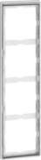 Rahmen 4-fach alu chr waage/senkrecht D 95.574.70.60 