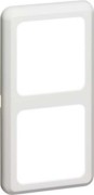 Rahmen 2-fach sw waage/senkrecht D 772.19 