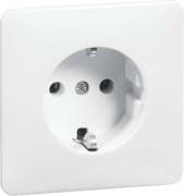 SCHUKO-Steckdose ws 16A 250V Steckklemm. D 80.6511 W 