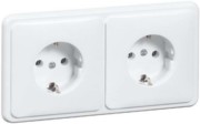 Steckdose ws D 80.6512/3 W 