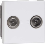 Antennen-Steckdose rws 2-Loch Stichdose D 2721.02 E 