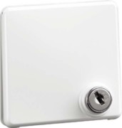 Steckdose SCHUKO Klappd.abschl., rws D 80.6511.02 K VS 