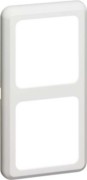 Rahmen 2-fach Einbau rot D 772.36 