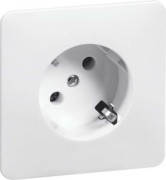 SCHUKO-Steckdose rws 16A 250V 45Grad D 80.6511 WI W 