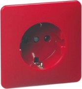 Steckdose Schuko D 80.6511 ROT 