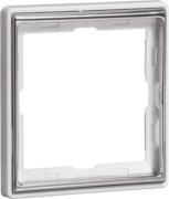 Rahmen 1-fach rws/chr waage/senkrecht D 95.571.02.60 