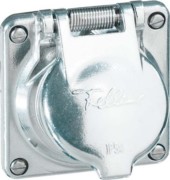 Oberteil alu guss für NEMA Steckdose D 6670.69 OBT AGU 
