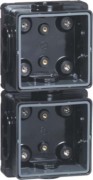 Einlassdose 2-fach sw Einbautiefe 70-90mm D 2271/2 DO 