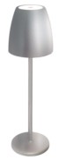 Megatron LED-AKKU Tischleuchte 827, Silvergrey MT68057 