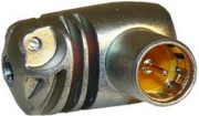 F-Stecker Quick gewinkelt, Guss FSW2000N 