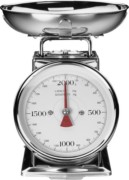 Metall-Waage mit Schüsselaufs.2kg 30102 